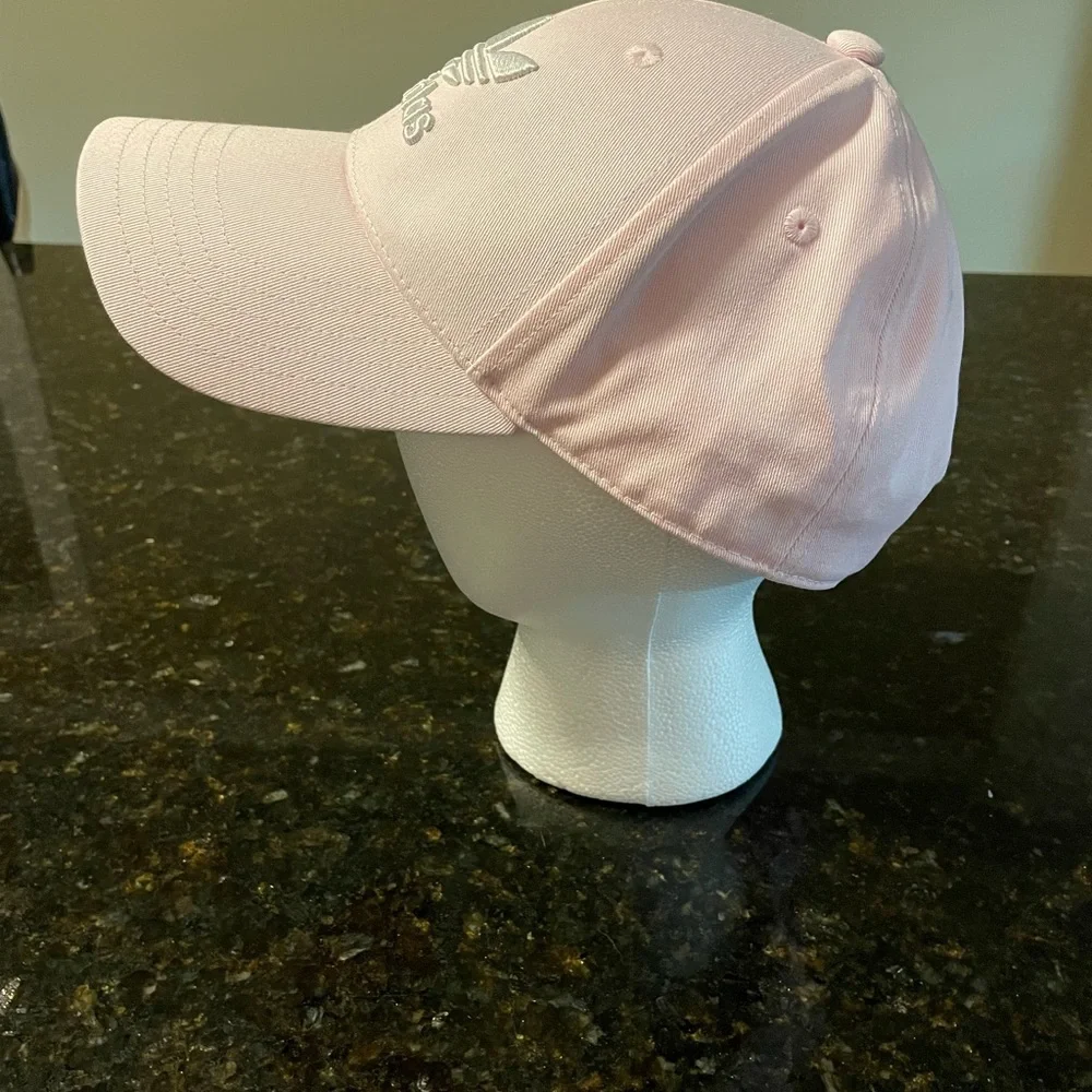 Blush Pink Adidas Originals Trefoil Adjustable Strapback Cap